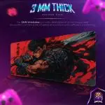 Berserk Warrior Desk Mat, Guts' Fury Mouse Pad