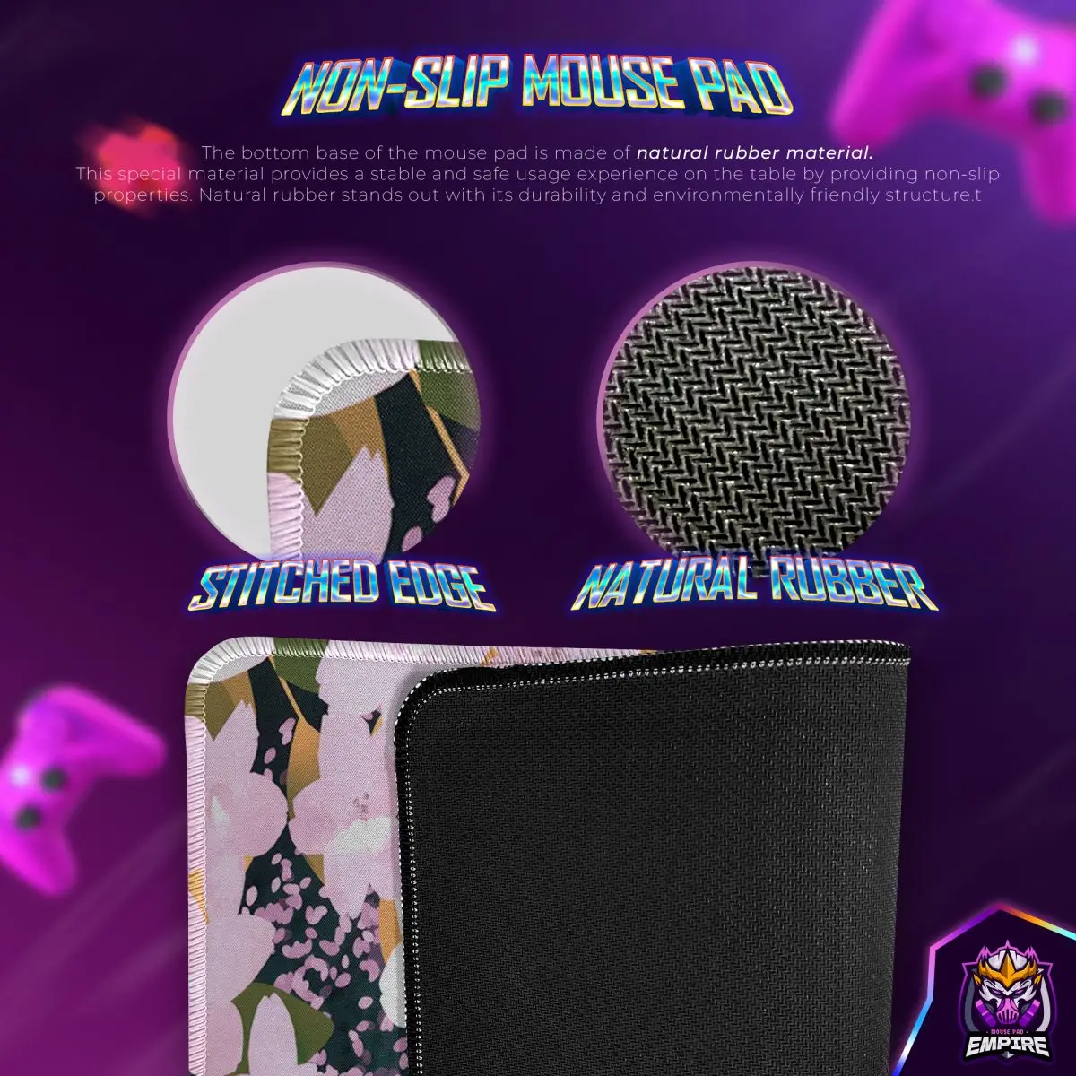 Floating Dream Desk Mat, Kirby Relax Mouse Pad