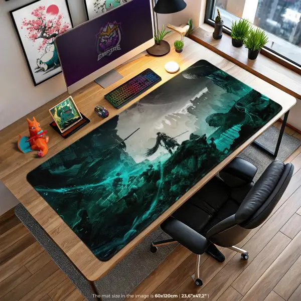 Lords of the Fallen Desk Mat, Dark Fantasy Mouse Pad