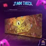 Mystery Falls Desk Mat, Gravity Chaos Mouse Pad