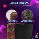 Mystery Falls Desk Mat, Gravity Chaos Mouse Pad