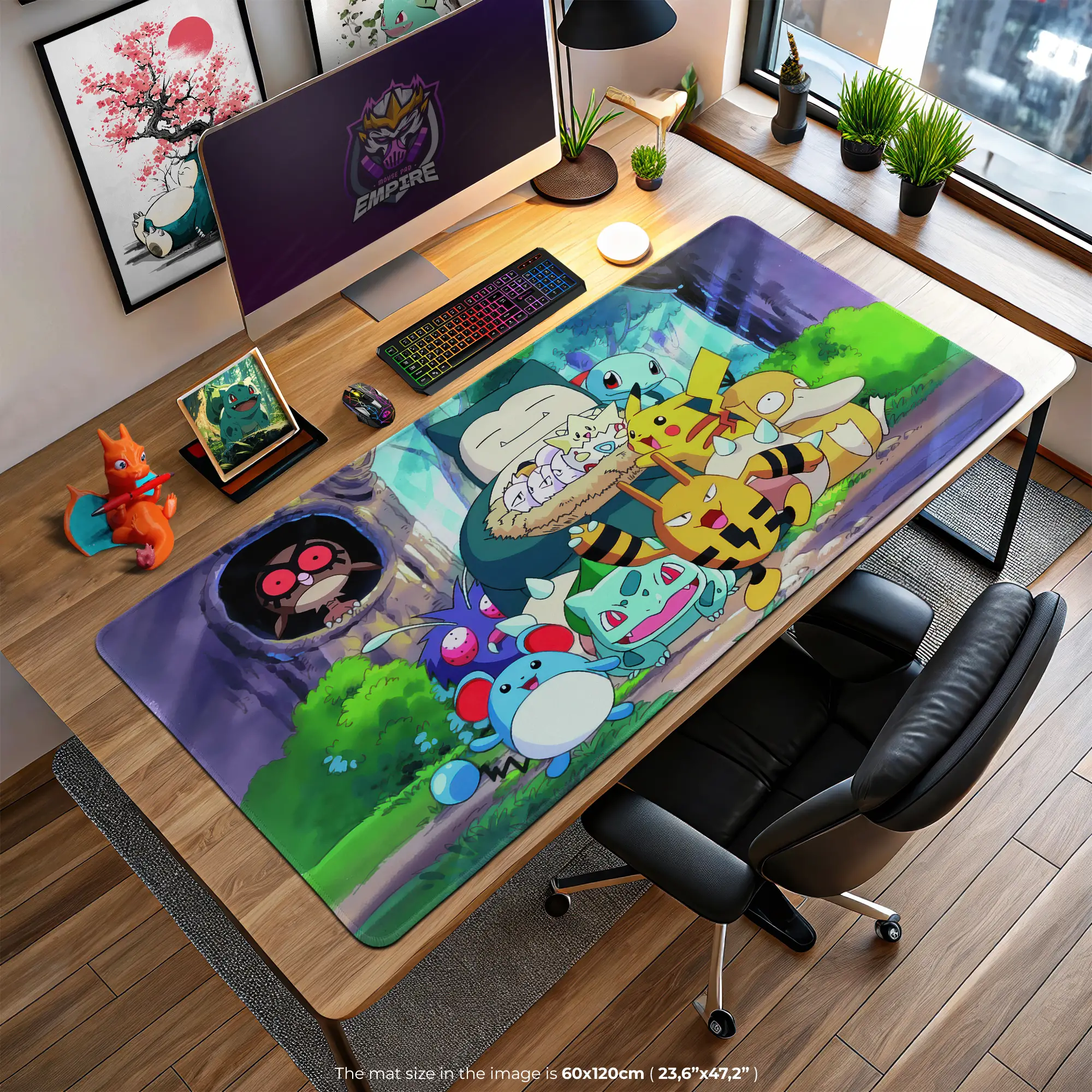 pokemon-forest-friends-desk-mat-kanto-adventure-mouse-pad1 Pokémon Forest Friends Desk Mat, Kanto Adventure Mouse Pad