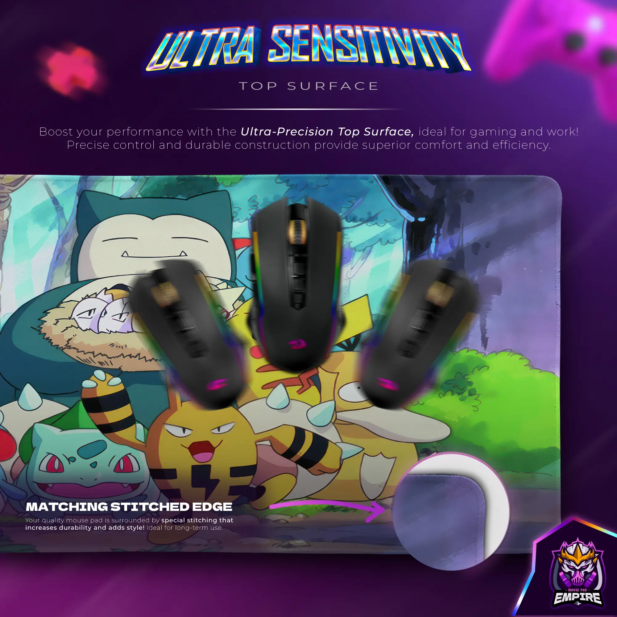 pokemon-forest-friends-desk-mat-kanto-adventure-mouse-pad3 Pokémon Forest Friends Desk Mat, Kanto Adventure Mouse Pad