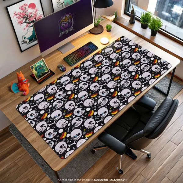 Sans Expression Desk Mat, Undertale Meme Mouse Pad