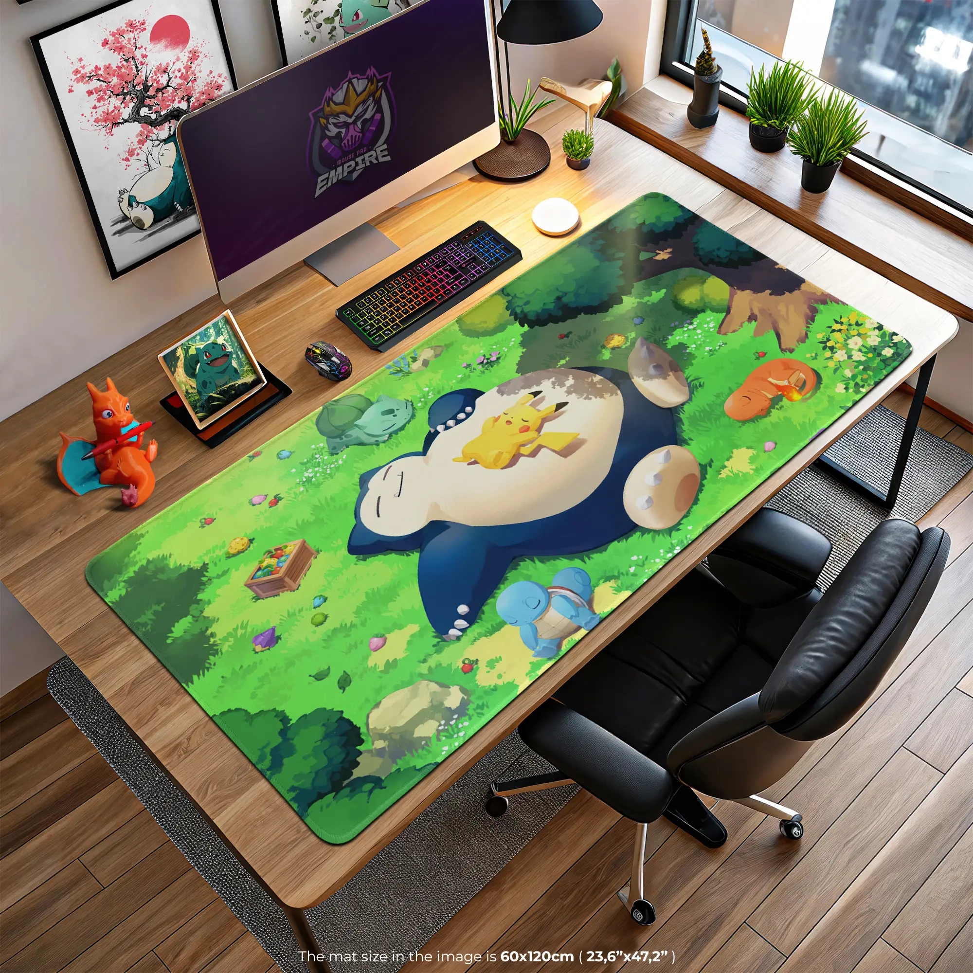 snorlax-meadow-rest-desk-mat-pokemon-sleep-mouse-pad1 Snorlax Meadow Rest Desk Mat, Pokémon Sleep Mouse Pad