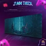 Dark Duel Desk Mat, Galactic Battle Mouse Pad