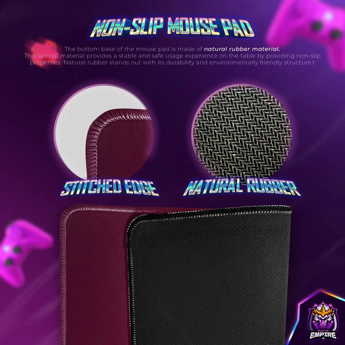 Dark Nun Aesthetic Desk Mat, Smoking Nun Mouse Pad