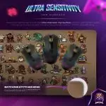 Dota 2 Heroes Desk Mat, Chibi Style Mouse Pad