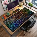 Dota 2 Heroes Desk Mat, Gaming Legends Mouse Pad