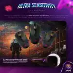 Galaxy Explorer Desk Mat, Cosmic Vision Mouse Pad