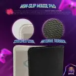 Koi Fish Flow Desk Mat, Japanese Art Mouse Pad