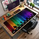 Legendary Hero Desk Mat, Triforce Battle Mouse Pad