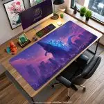 Monster Invasion Desk Mat, City Destroyer Mouse Pad