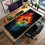 Triforce Legend Desk Mat, Hyrule Power Mouse Pad