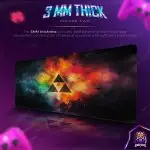 Triforce Legend Desk Mat, Hyrule Power Mouse Pad