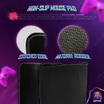 Triforce Legend Desk Mat, Hyrule Power Mouse Pad