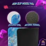 Underwater Fantasy Desk Mat, Ocean Adventure Mouse Pad