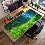 Zelda Fantasy World Desk Mat, Link's Quest Mouse Pad