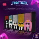 Adventure Time Cool Crew Desk Mat, Cartoon Style Mouse Pad