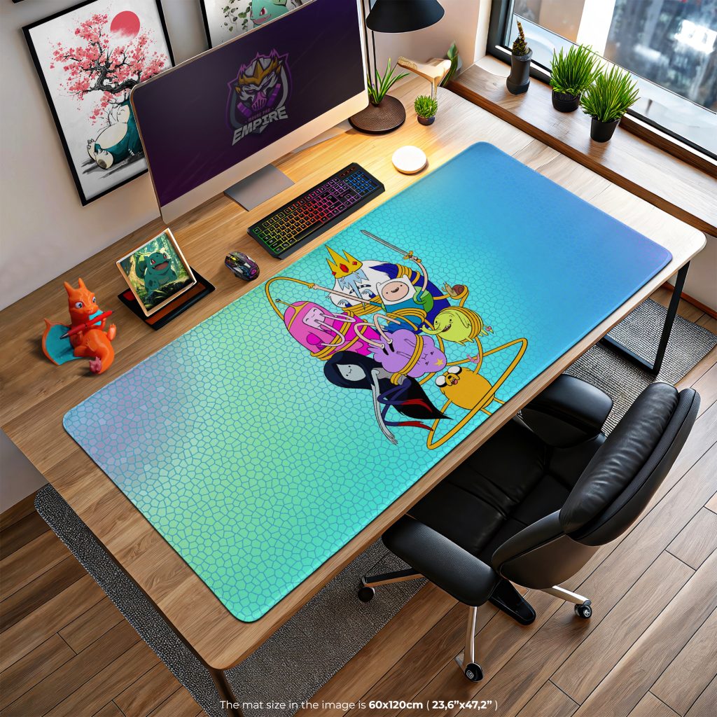 Adventure Time Crew Desk Mat, Land of Ooo Mouse Pad