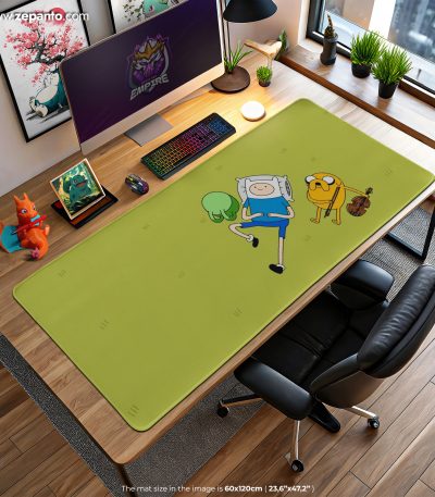 Adventure Time Fun Desk Mat, Finn & Jake Mouse Pad