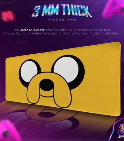 Adventure Time Jake Desk Mat, Stretchy Pup Mouse Pad