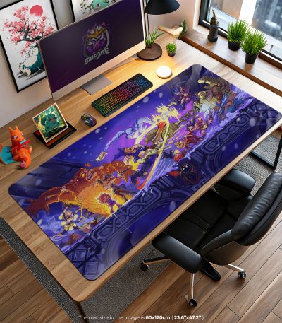 ARAM Mayhem Desk Mat, League Brawl Mouse Pad