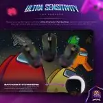 Crewmates in Space Desk Mat, Among Us Mouse Pad