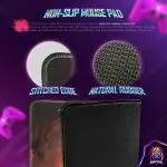 Crimson Moon Desk Mat, Bloodborne Mouse Pad