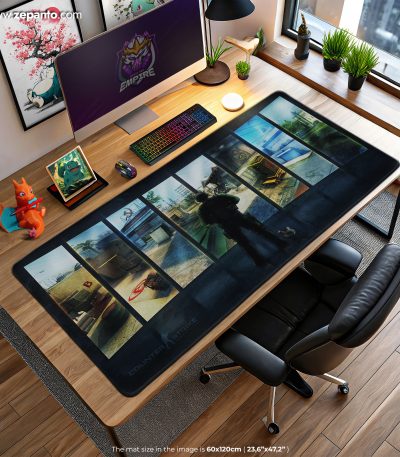 CS GO Desk Mat, Map Explorer Mouse Pad