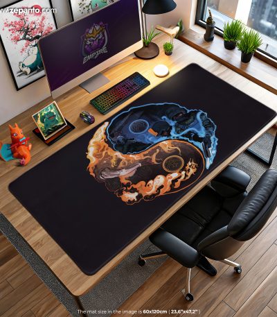 CS GO Desk Mat, Yin-Yang Strike Mouse Pad