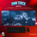 Dark Souls Lothric Desk Mat, Moonlit Castle Mouse Pad