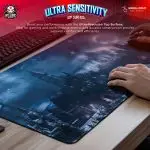 Dark Souls Lothric Desk Mat, Moonlit Castle Mouse Pad