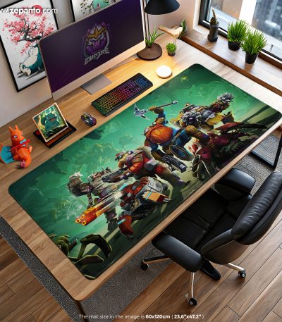 Deep Rock Galactic Desk Mat, Dwarven Mining Mouse Pad