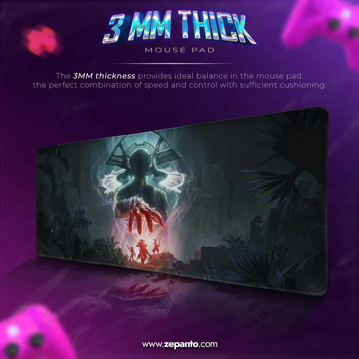 Destiny 2 Desk Mat, Dark Witness Mouse Pad