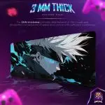 Gojo Limitless Gaze Desk Mat, Jujutsu Kaisen Mouse Pad