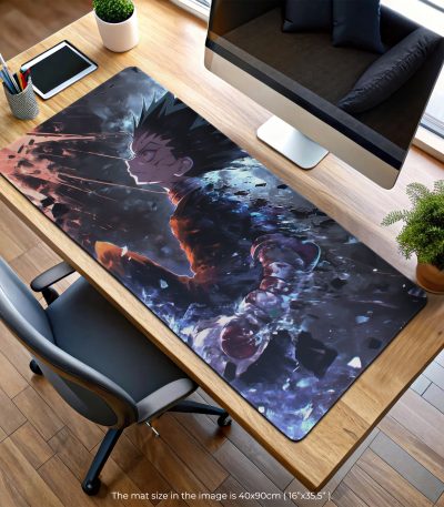 Gon’s Rage Unleashed Desk Mat, Hunter x Hunter Mouse Pad