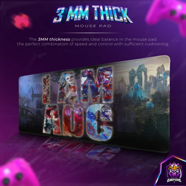 I Am ADC Desk Mat, League Marksman Mouse Pad