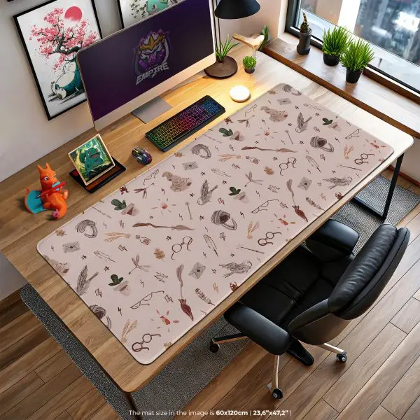 Magic Icons Desk Mat, Harry Potter Mouse Pad