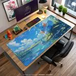 Mudkip River Breeze Desk Mat, Pokemon Calm Mouse Pad