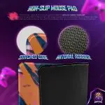 Naruto Fury Desk Mat, Ninja Storm Mouse Pad