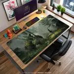 NieR Forest Ruins Desk Mat, YoRHa Explorer Mouse Pad