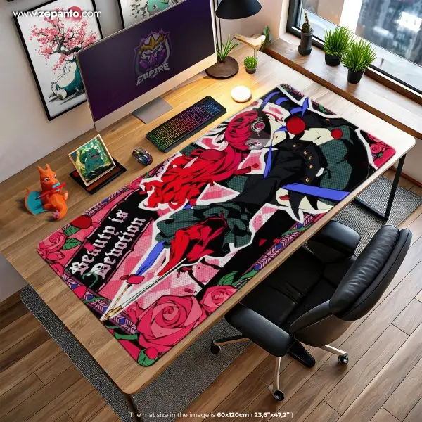 Persona 5 Royal Desk Mat, Beauty is Devotion Mouse Pad