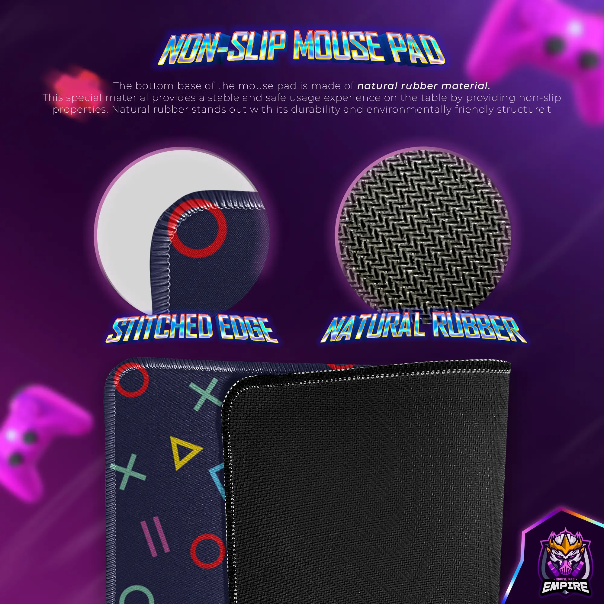 play-icon-pattern-desk-mat-gamer-symbols-mouse-pad-14 Play Icon Pattern Desk Mat, Gamer Symbols Mouse Pad