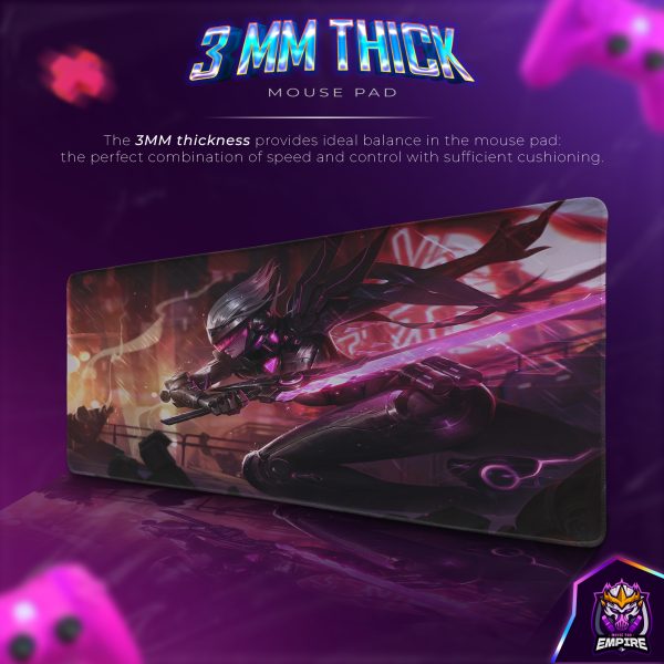 Project Duelist Desk Mat, Fiora League Mouse Pad