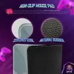 Quidditch Match Desk Mat, Golden Snitch Mouse Pad