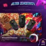 Rengoku Desk Mat, Flame Pillar Power Mouse Pad