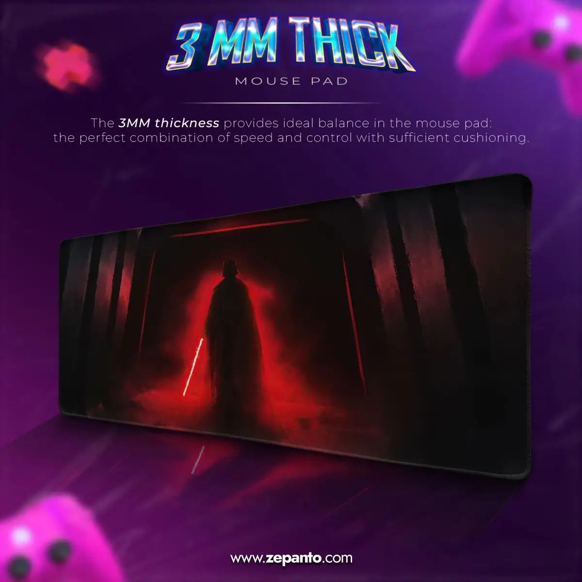 Sith Lord Arrival Desk Mat, Star Wars Mouse Pad