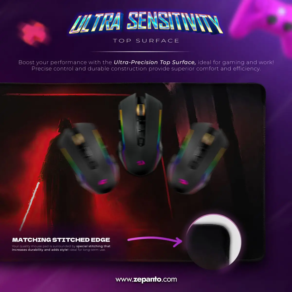 Sith Lord Arrival Desk Mat, Star Wars Mouse Pad