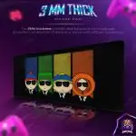 South Park Squad Desk Mat, Cartoon Cool Mouse Pad